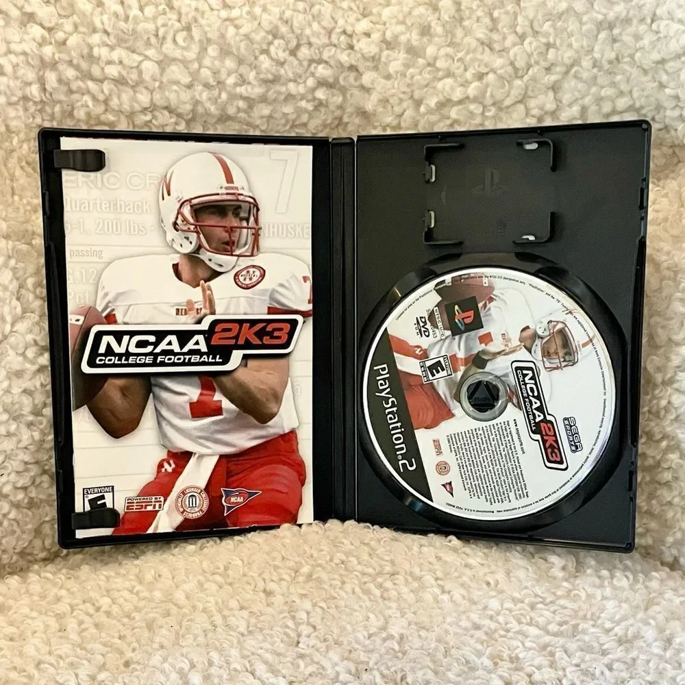 PS2 Sega Sports NCAA College Football 2K3 PlayStation 2 Video Game